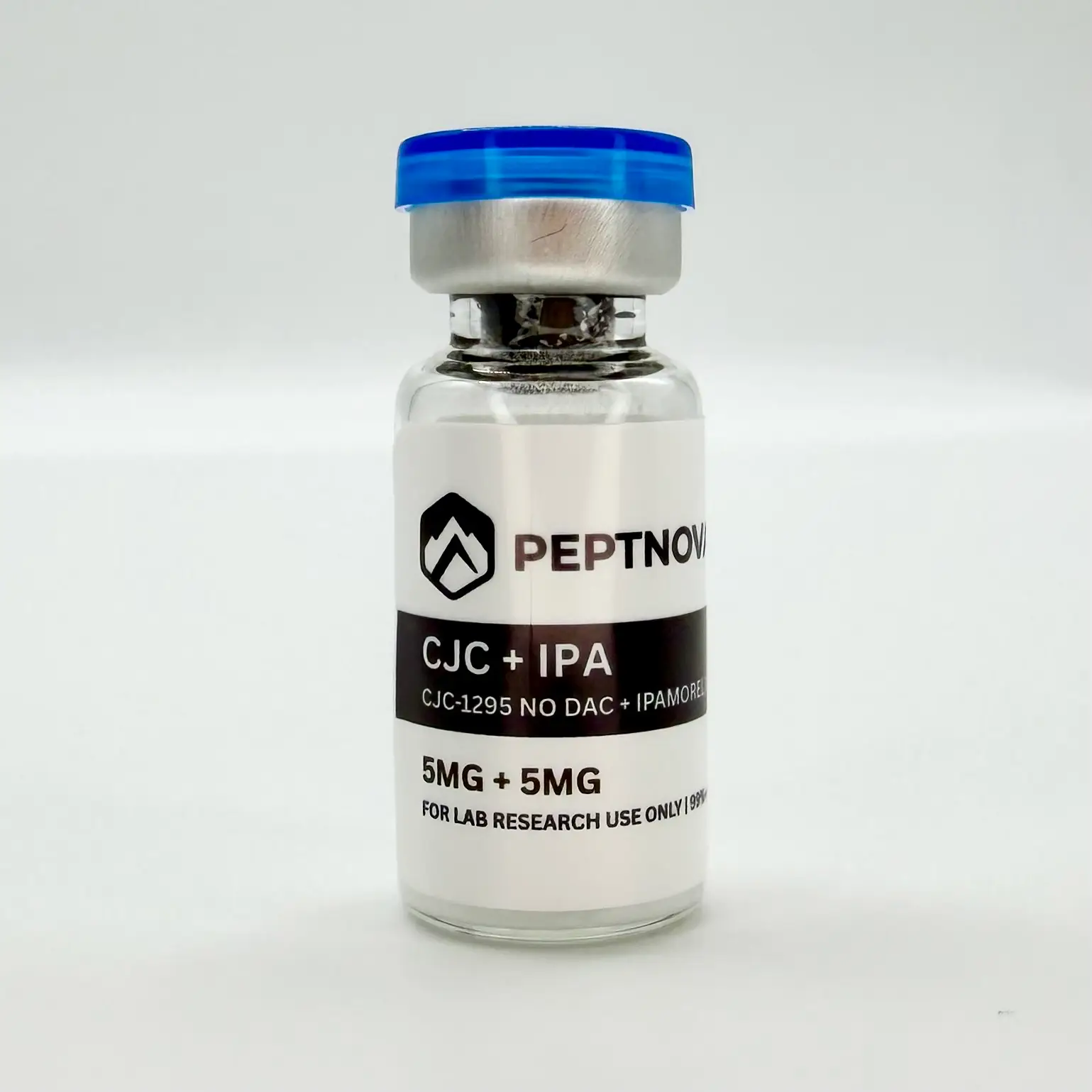 CJC-1295 no DAC 5mg + Ipamorelin 5mg Blend Vial - Peptnova