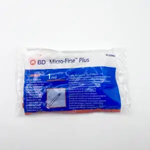 10x 8mm 30g 0,5 ml Needle Syringes - Peptnova
